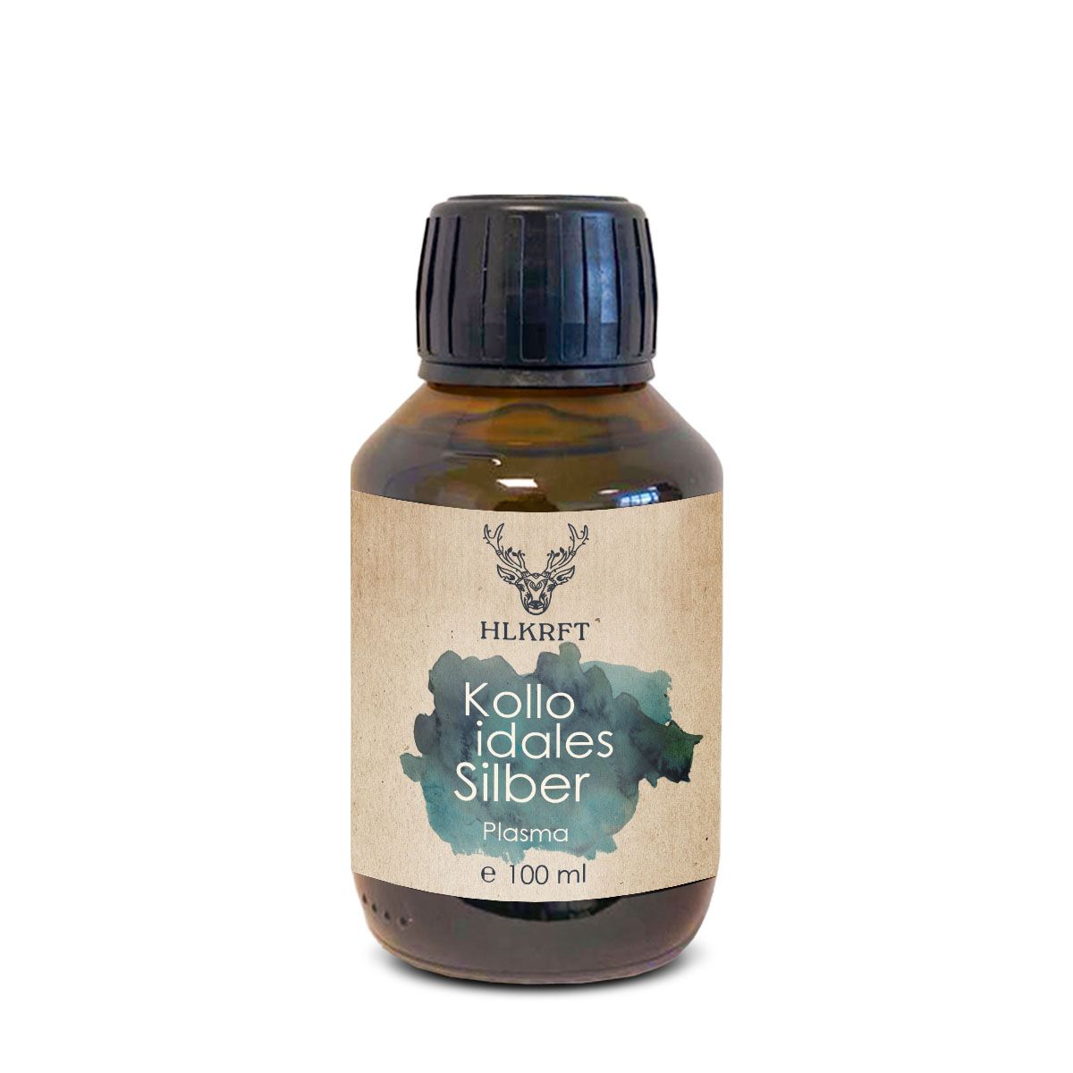 Heilkraft Kolloidales Silber Plasma - 0,1 Liter Flasche, Kräuterig, Pflanze, Kosmetik, Parfüm