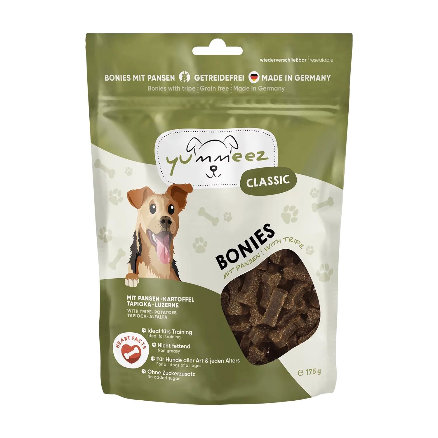Petsnature yummeez CLASSIC BONIES Pansen 175g - 175 Gramm