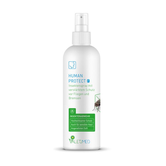 Valetumed Human Protect F Produkt enthält: 100 Flasche, Lotion, Kräuterig, Kräuter, Pflanze