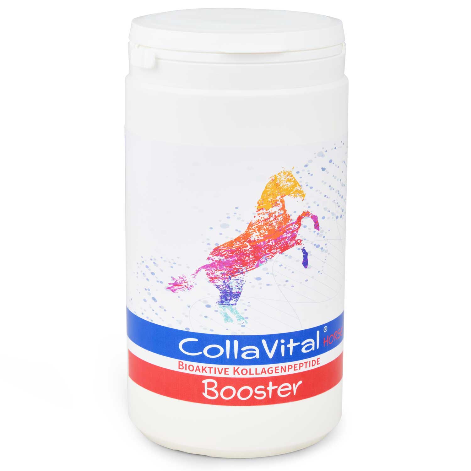 Collavital® HORSE BOOSTER Collagen Pulver [200g] – Bioaktives Kollagen Hydrolysat für Pferde – Typ 2
