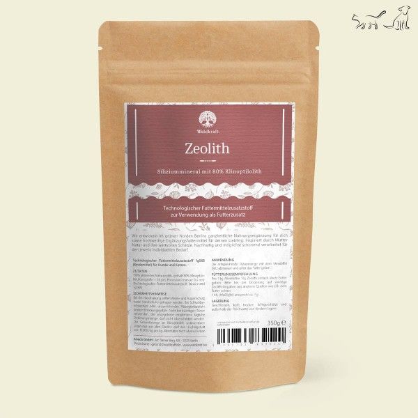 Waldkraft Zeolith - Naturmineral mit 80 Klinoptilolith - 350 Gramm