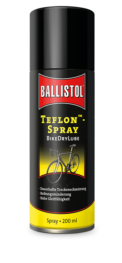 PTFE Trockenschmierung Spray Fahrrad, 200 ml EURO