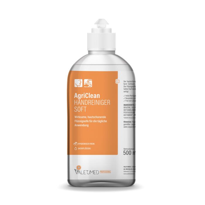 Valetumed Professional AgriClean Handreiniger soft Flasche 500 ml Flasche, Kosmetik, Sonnenschutz, Lotion