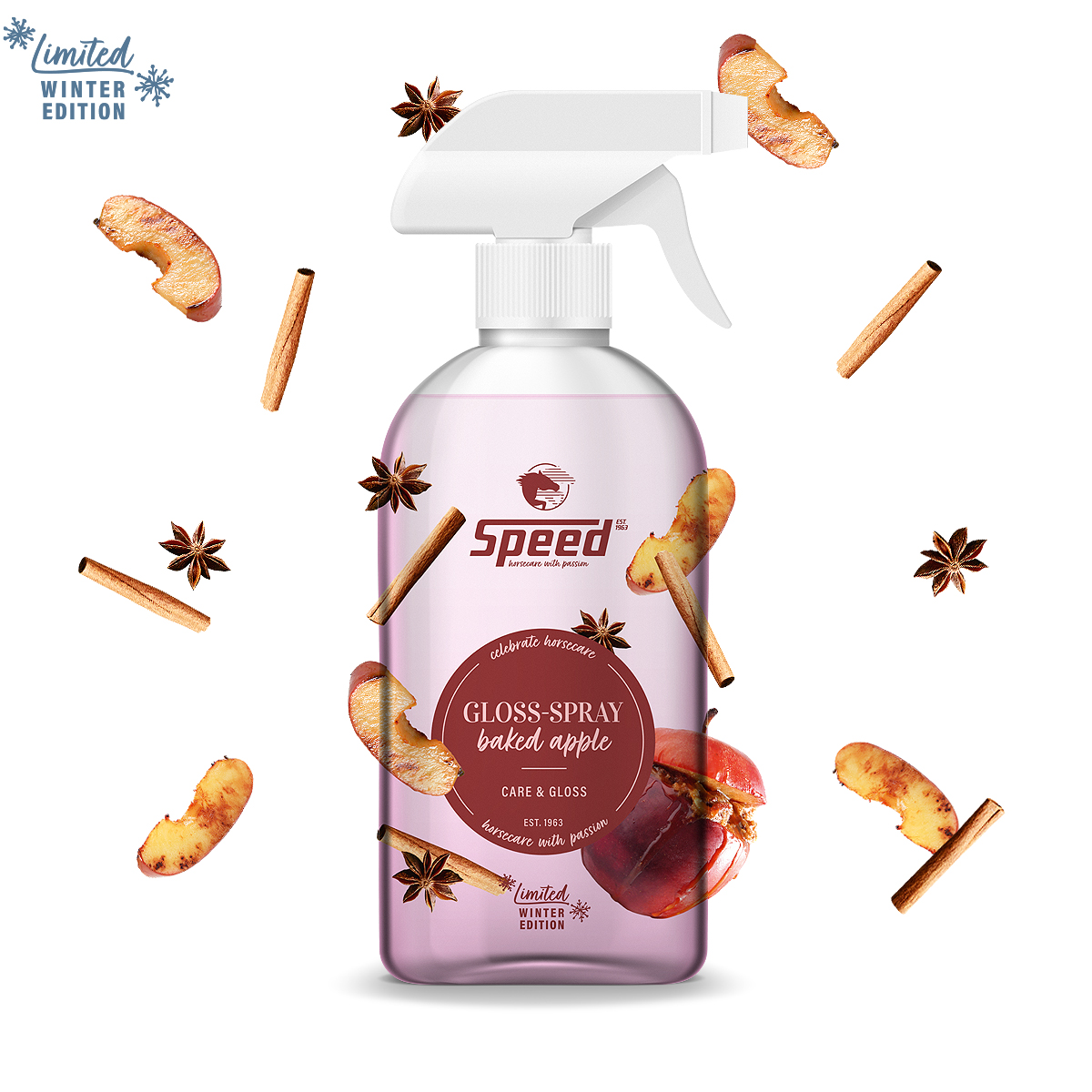 SPEED Gloss-Spray BAKED APPLE - 0,5 Liter SPEED Gloss-Spray BAKED APPLE - 0,5 Liter