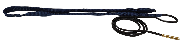 Flex Clean .22/.24, Laufreinigungsschnur mit je 3 Andruckkugeln und Schwammkammern, dunkelblau