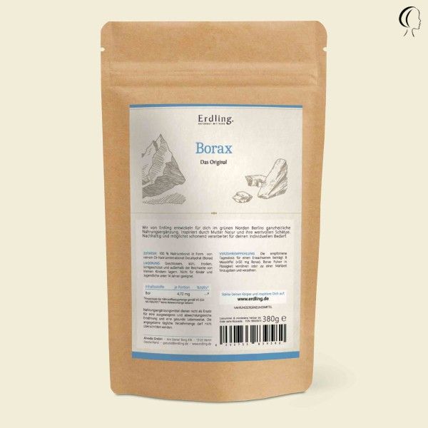 Waldkraft Borax - 99,9 Reinheit (Natriumtetraborat) - 380 Gramm