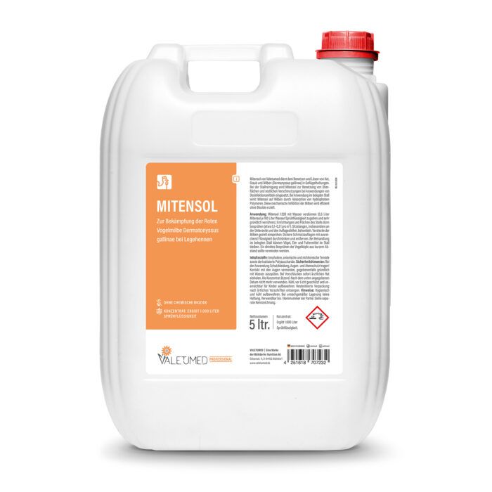 Valetumed Professional Mitensol Kanister 5 l Erste Hilfe, Krug