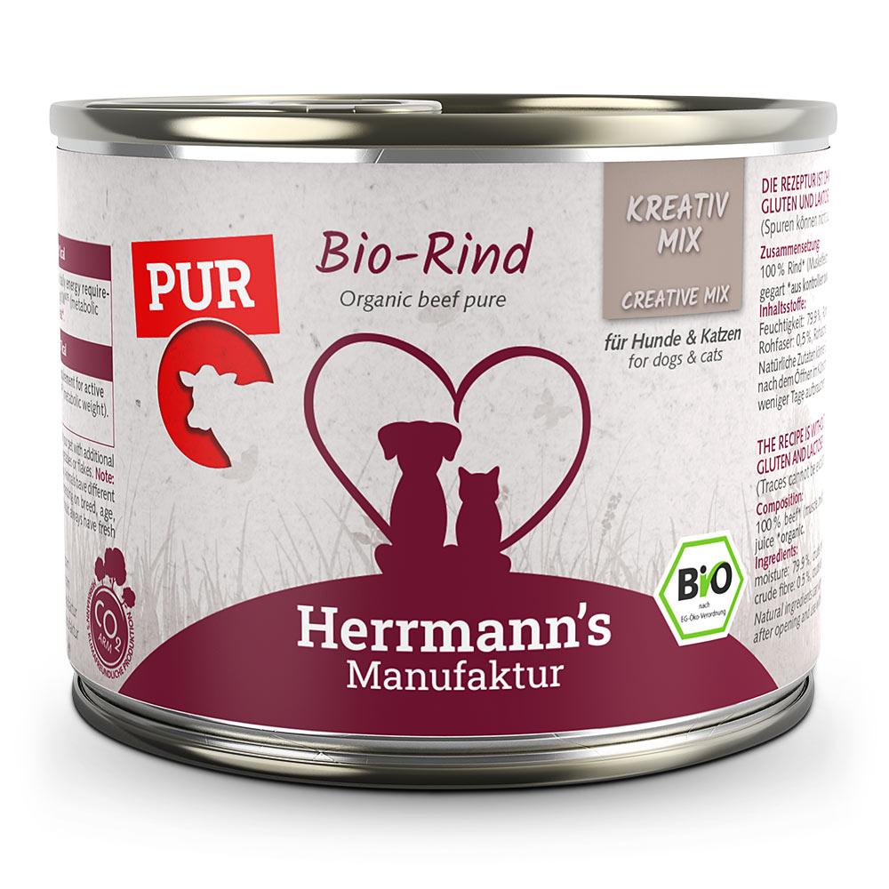 Herrmanns Herrmann's Kreativ-Mix Bio Rind Reinfleisch 200 g