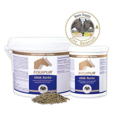Vetripharm EQUIPUR - zink forte (Pellets) - 3 Kilogramm