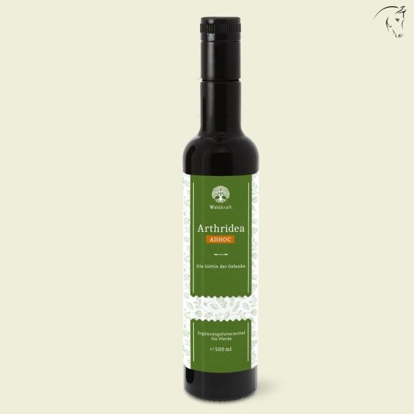 Waldkraft Arthridea Adhoc für Pferde - 500ml - 0,5 Liter Flasche, Essen, Würzen, Sirup