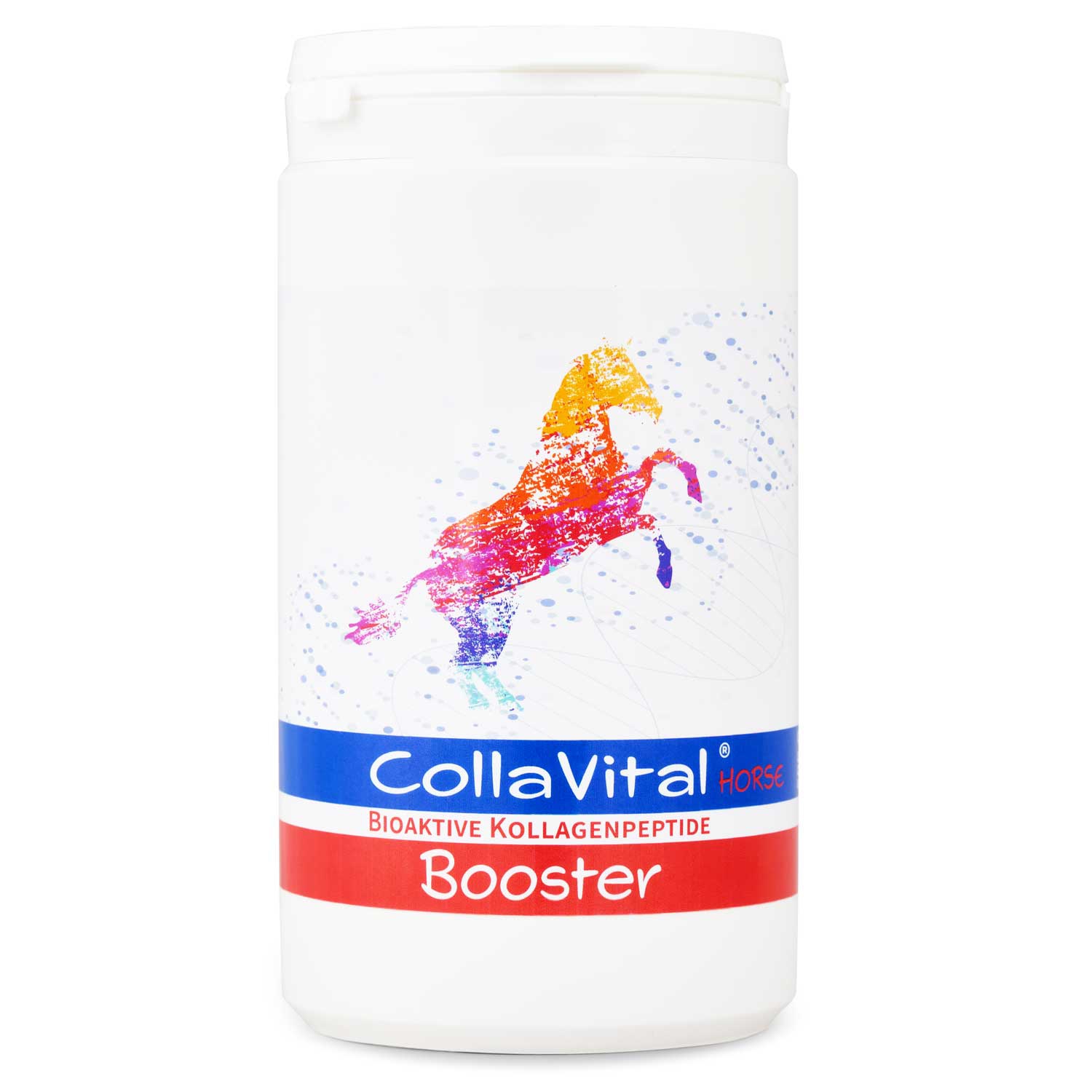 Collavital® HORSE BOOSTER Collagen Pulver [500g] – Bioaktives Kollagen Hydrolysat für Pferde – Typ 2
