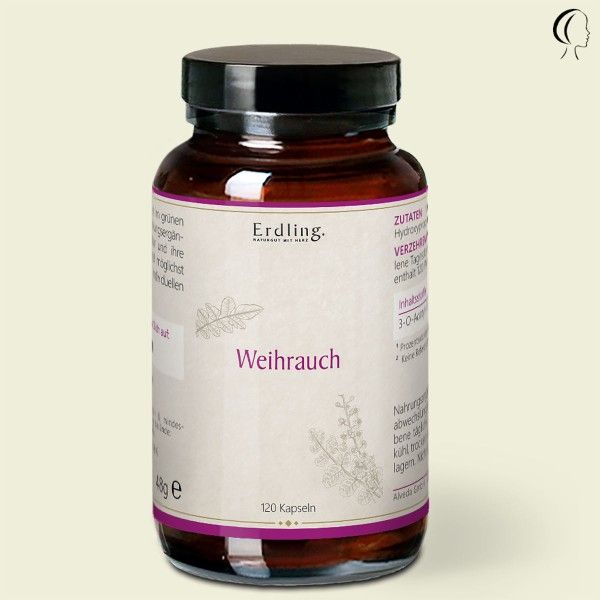 Waldkraft Weihrauch - 120 Kapseln - 0,048 Kilogramm Kräuterig, Kräuter, Pflanze, Würzen, Sirup