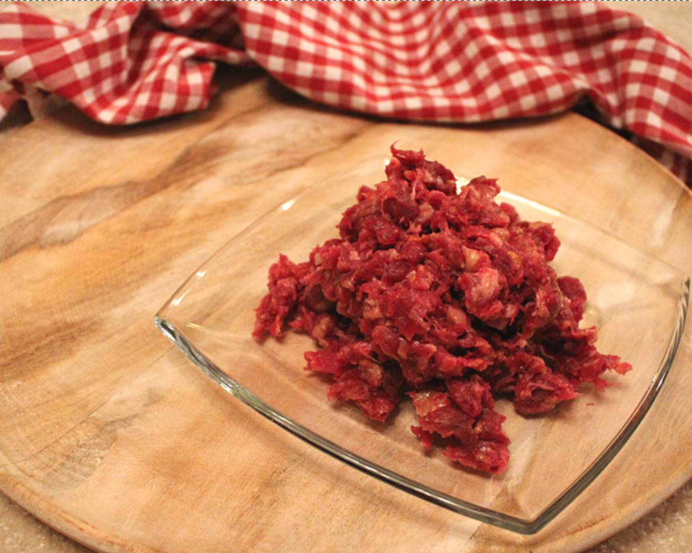 Pferdemuskelfleisch (gewolft) (100% Horse)