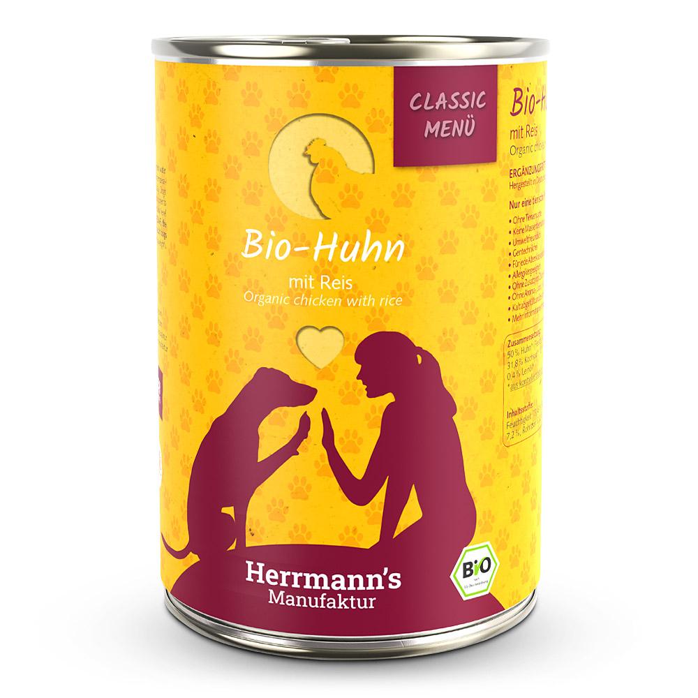 Herrmanns Herrmann's Classic Bio-Huhn mit Reis 400 g Herrmanns Herrmann's Classic Bio-Huhn mit Reis 400 g
