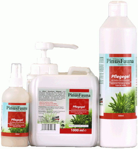 Wilms PinusFauna Pflegegel - 1000 ml Kanister mit Pumpe