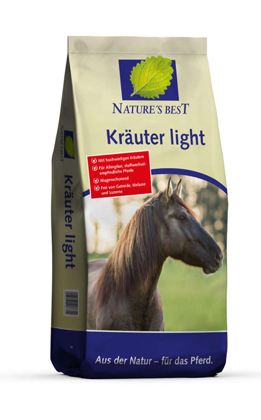 Natures Best Pferdefutter Kräuter light 20 kg
