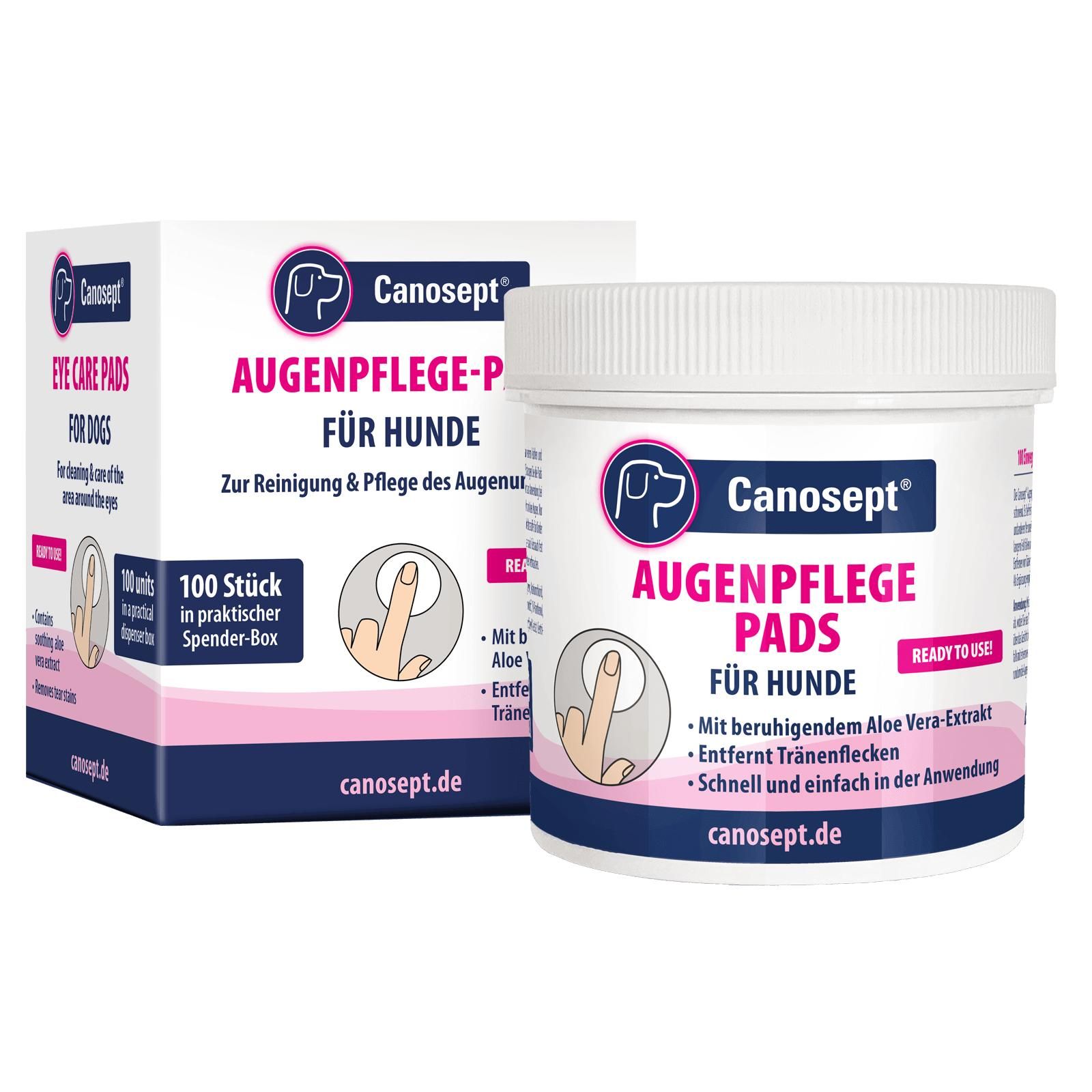 Ardapcare Canosept Augenpflege-Pads für Hunde