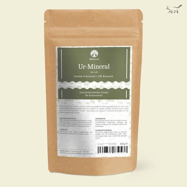 Waldkraft Ur-Mineral - Zeolith Bentonit + EM-Keramik - 360 Gramm Waldkraft Ur-Mineral - Zeolith Bentonit + EM-Keramik - 360 Gramm