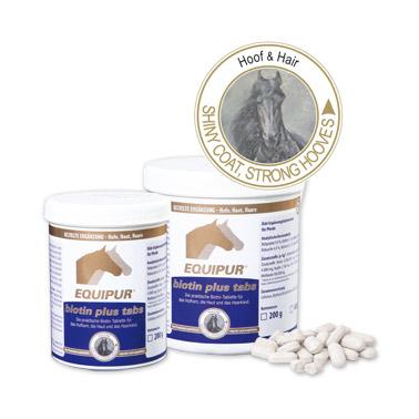 Vetripharm EQUIPUR - biotin plus tabs (Tabletten) - 0,4 Kilogramm