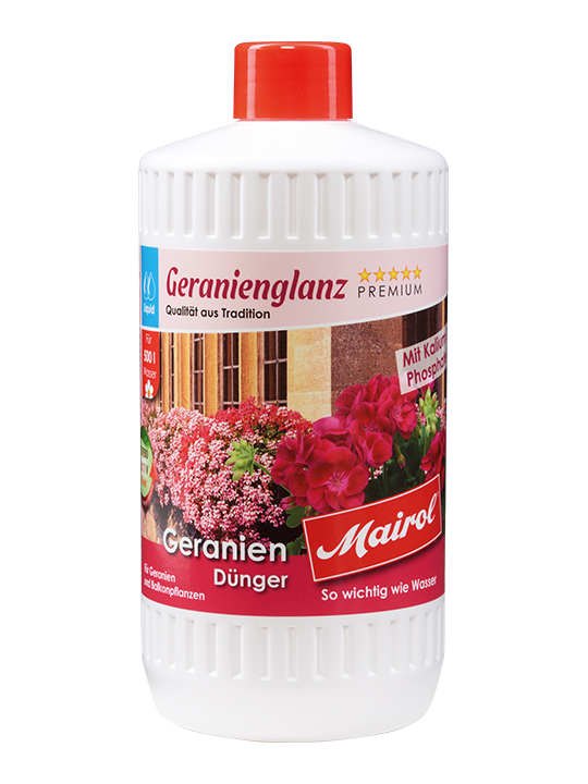 Mairol Geraniendünger Geranienglanz 1000ml - 1 Liter