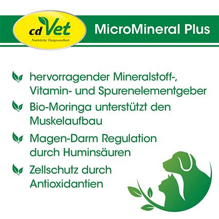 Cdvet MicroMineral plus Hund Katze 1 kg 1 kg