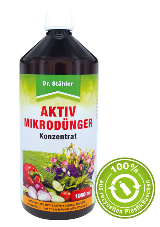 StaehlerSchopf Aktiv Mikrodünger Konzentrat - 1 Liter Kräuterig, Würzen, Sirup, Astragalus, Schüttler