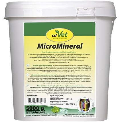 Cdvet MicroMineral Hund Katze 5 kg 5 kg