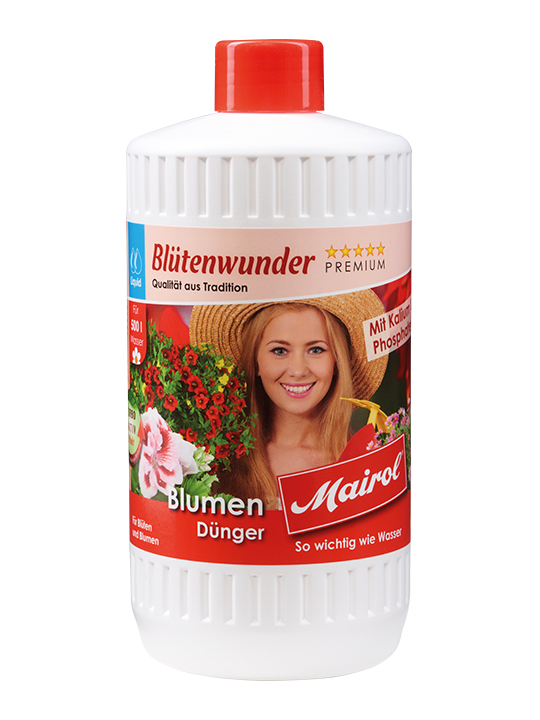 Mairol Blumendünger Blütenwunder Liquid 1000ml - 1 Liter