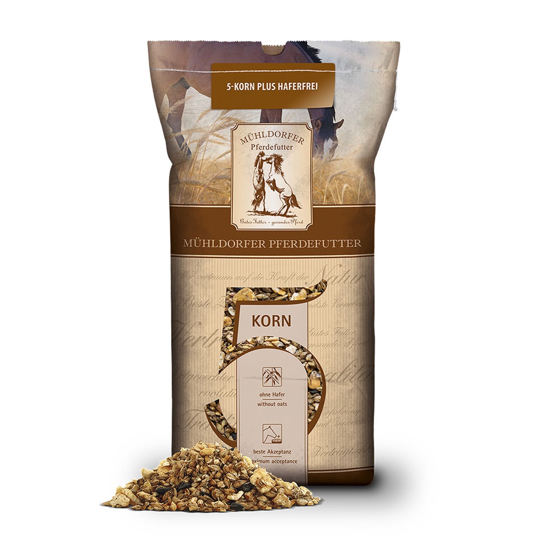 Mühldorfer 5-Korn Plus haferfrei - 20 Kilogramm