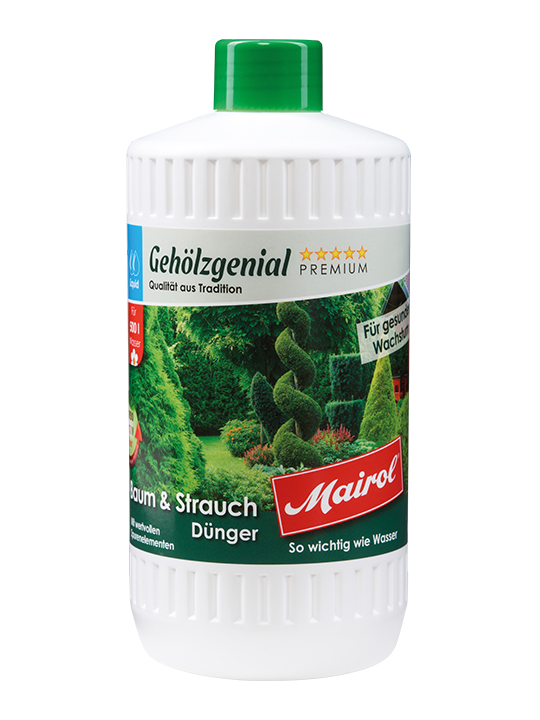 Mairol Baum- und Strauchdünger Gehölzgenial Liquid 1000ml - 1 Liter