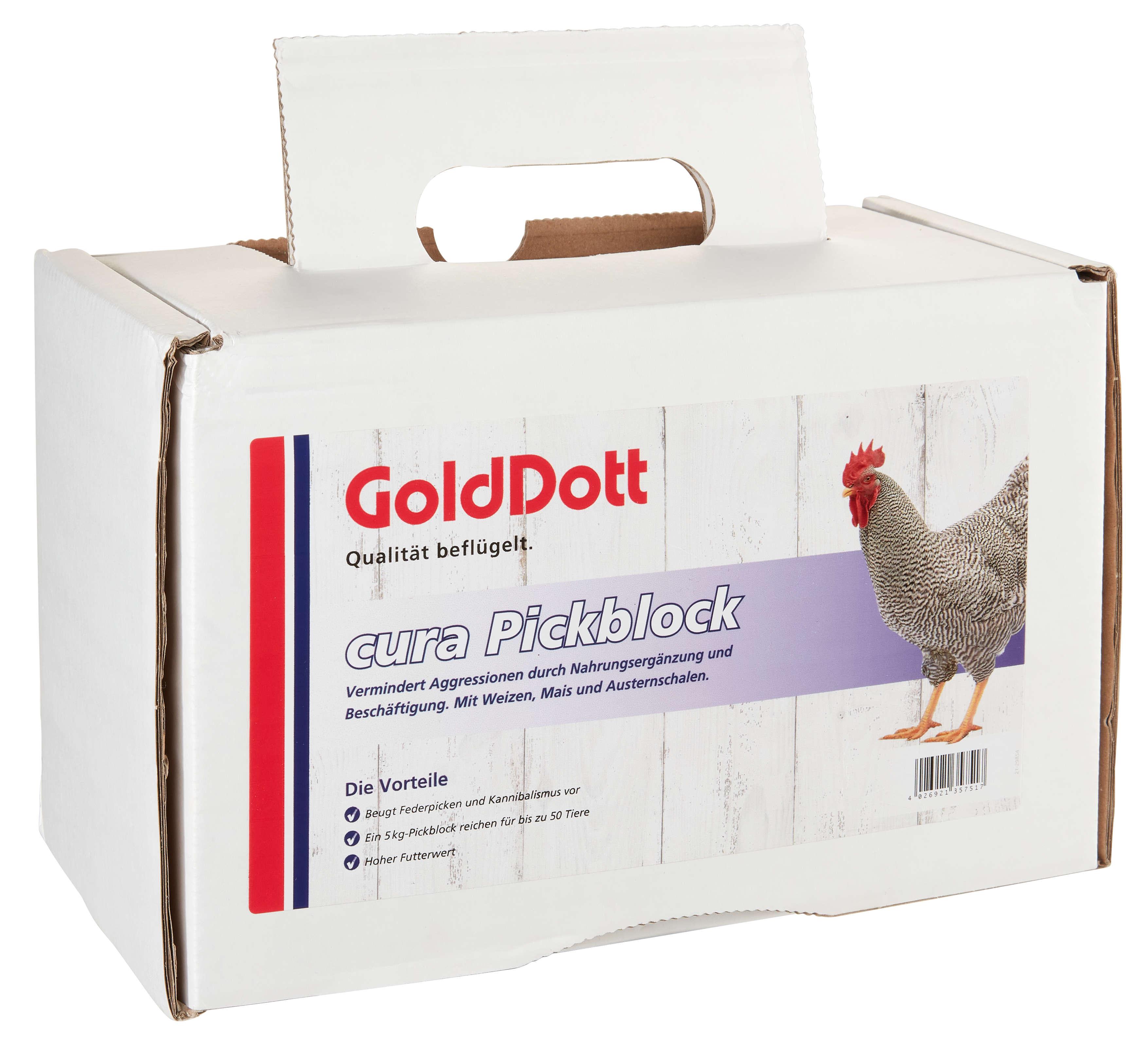 Golddott cura Pickblock 5 kg