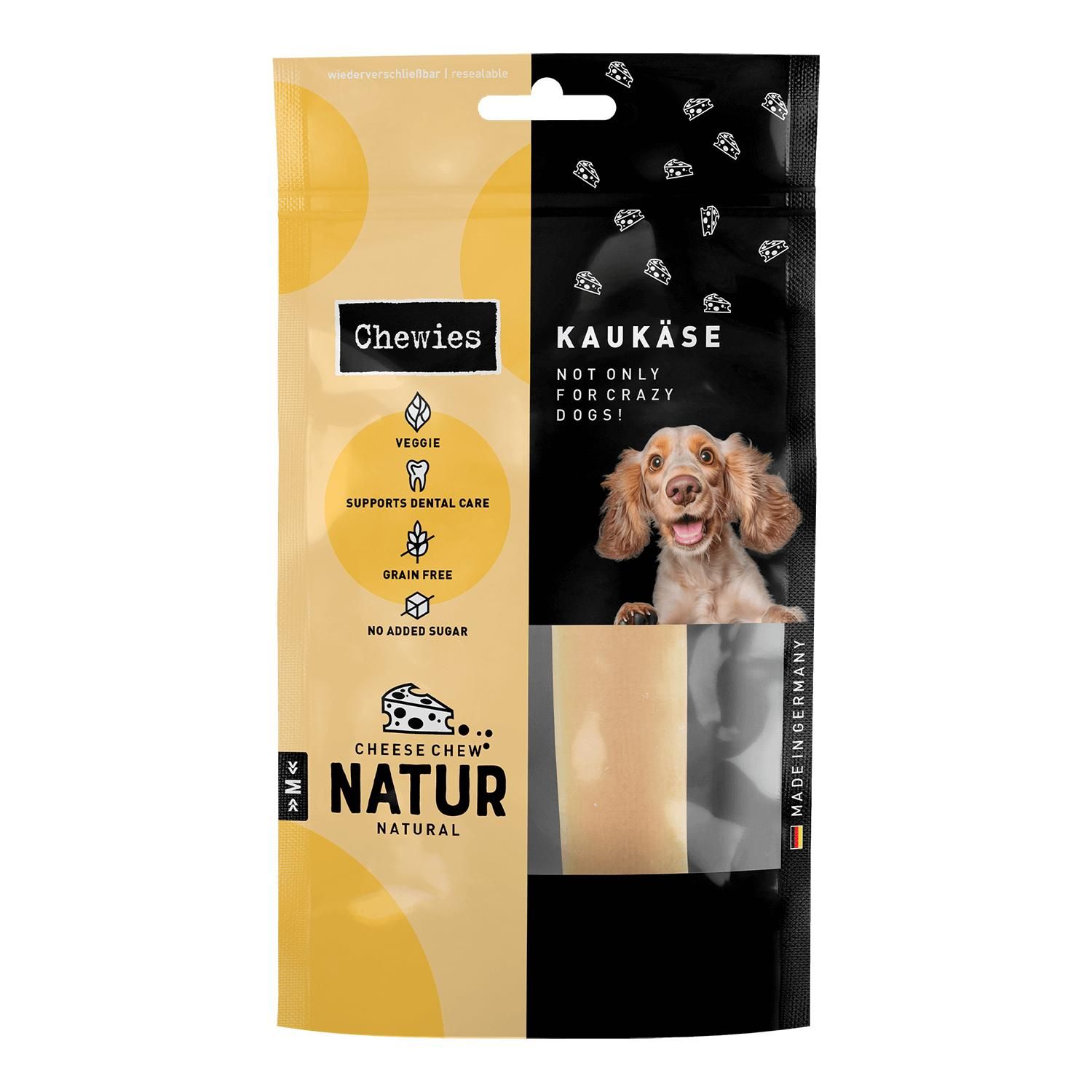 Petsnature Chewies Kau-Käse NATURAL M