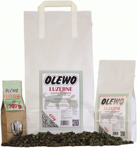 OLEWO Luzerne-Pellets - 4,0 kg Beutel