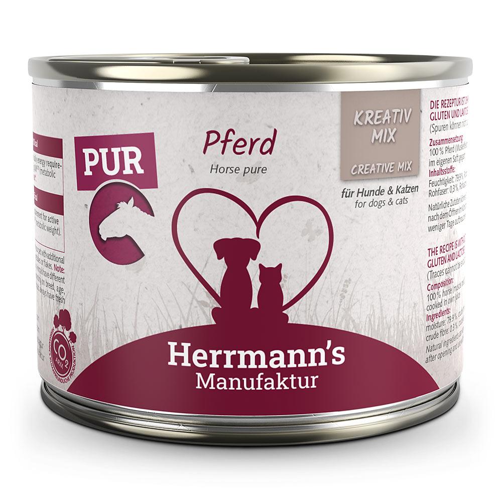 Herrmanns Herrmann's Kreativ-Mix Pferd Reinfleisch 200 g