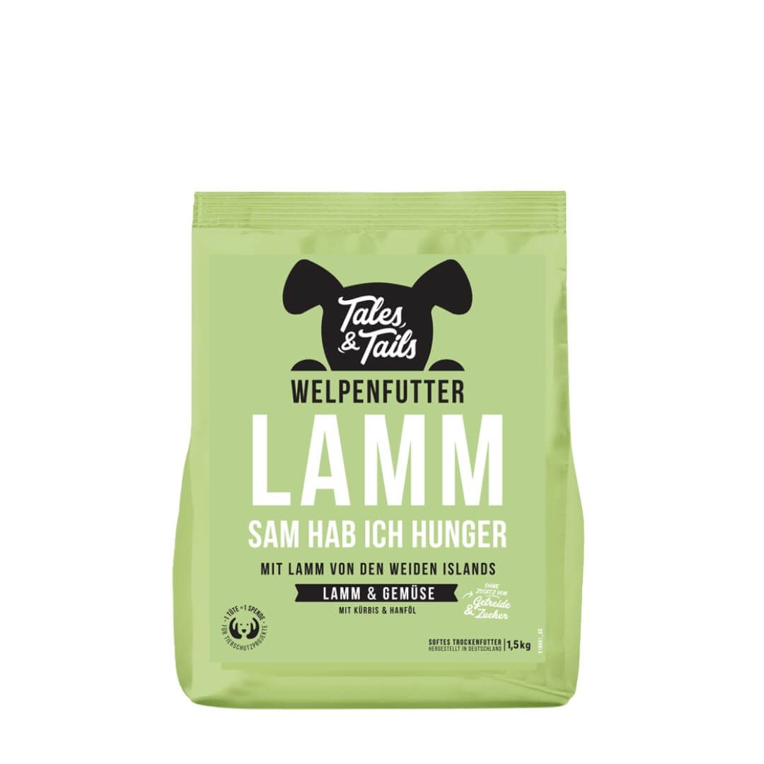 Talesandtails LammSam hab ich Hunger - 1,5kg - 1,5 Kilogramm