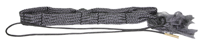 Flex Clean Kal. 16 GA, Laufreinigungsschnur mit je 3 Andruckkugeln und Schwammkammern, dunkelgrau