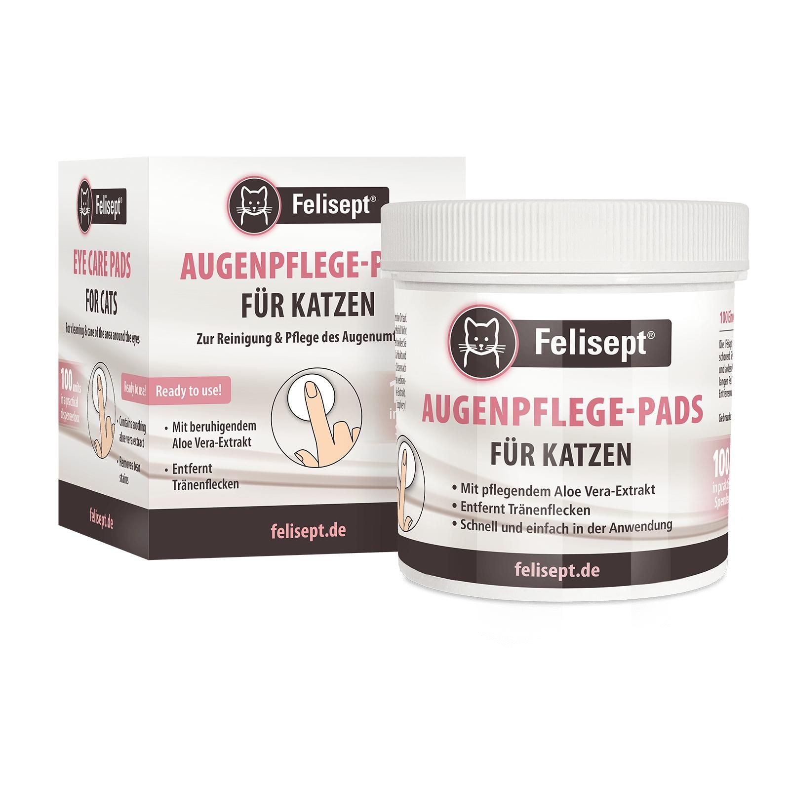 Ardapcare Felisept Augenpflege-Pads für Katzen