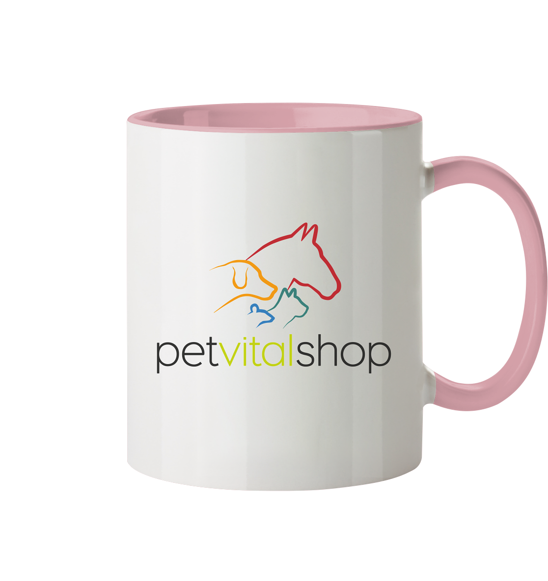 Petvitalshop - Tasse zweifarbig Pokal, Getränk, Kaffee, Kaffeetasse