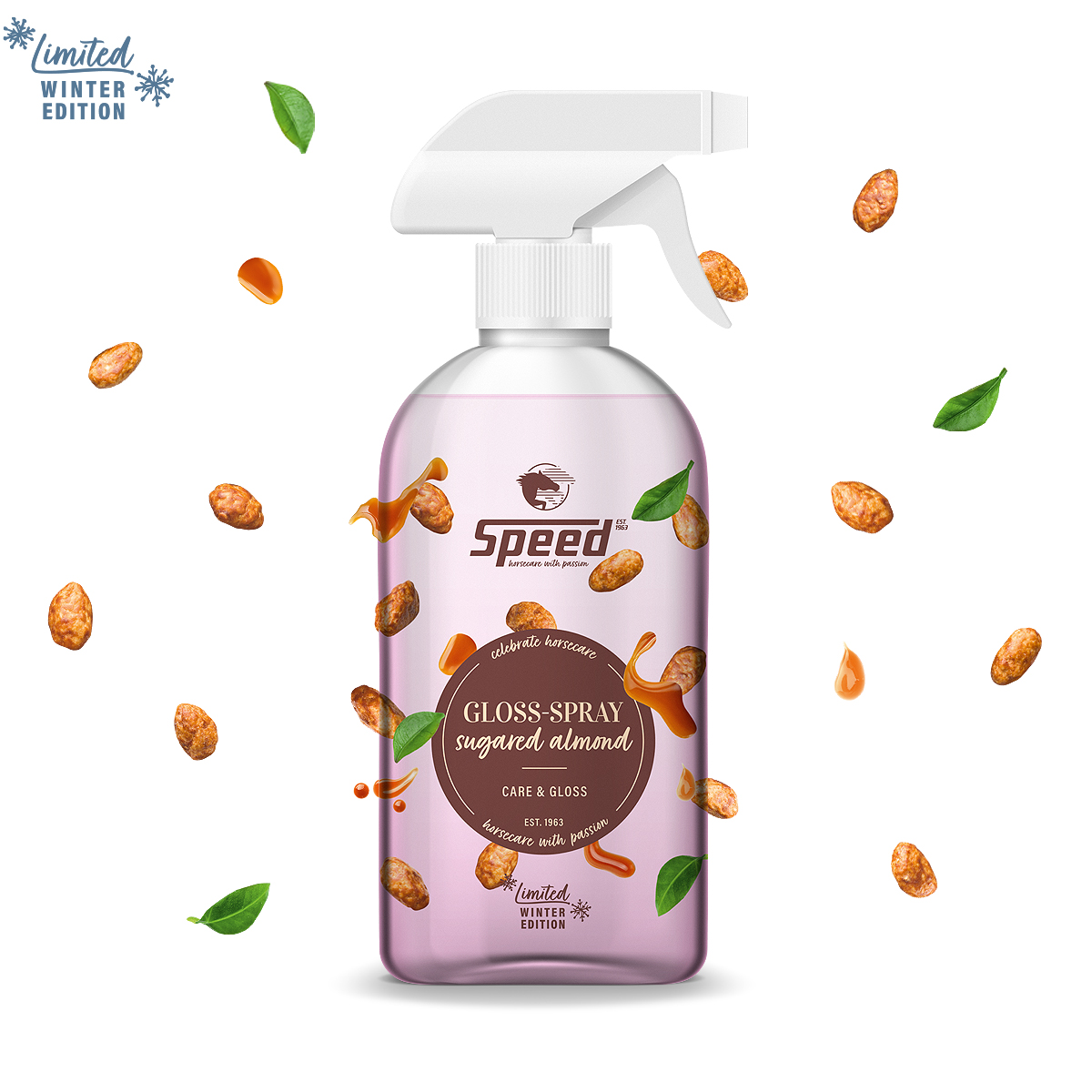 SPEED Gloss-Spray SUGARED ALMOND - 0,5 Liter SPEED Gloss-Spray SUGARED ALMOND - 0,5 Liter