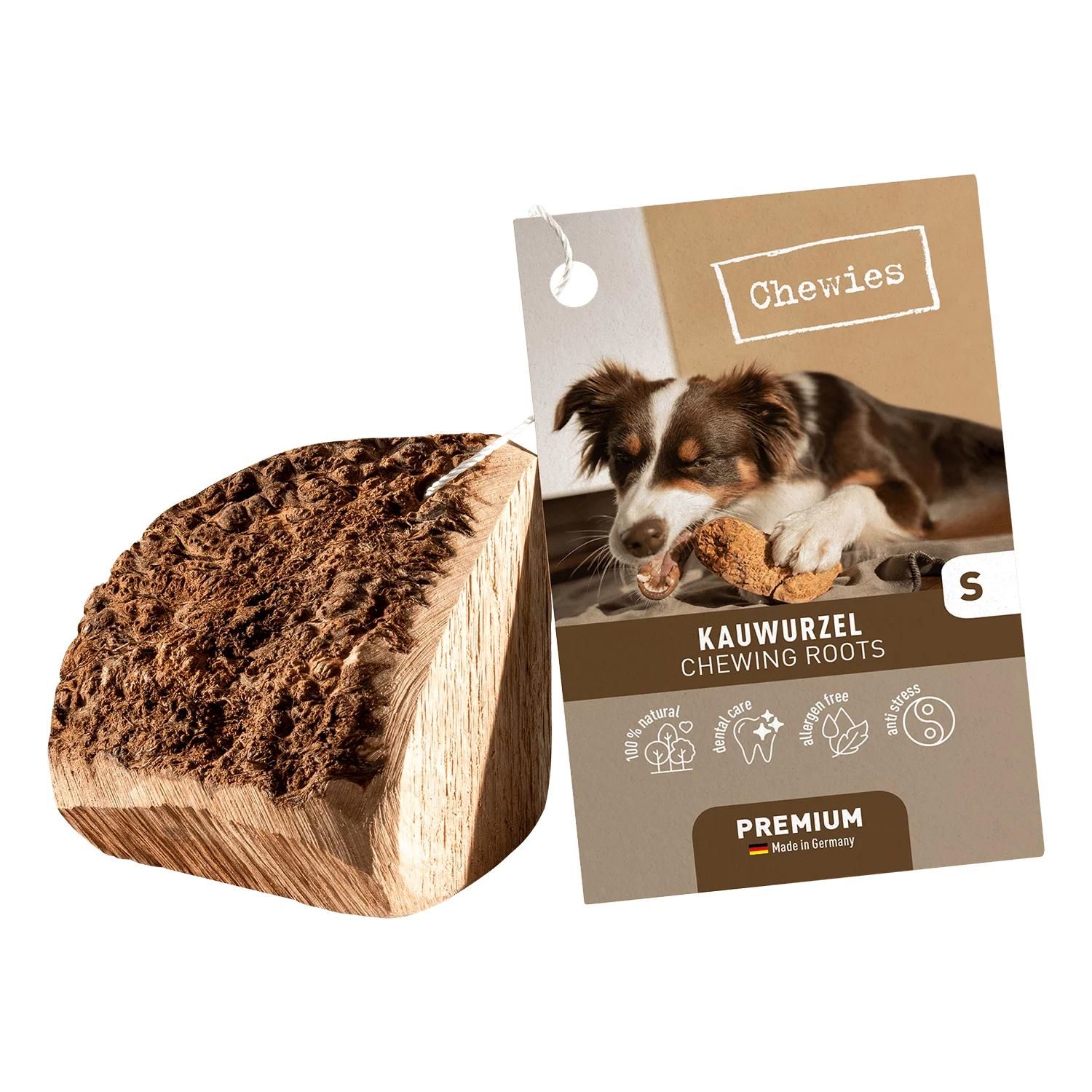 Petsnature Chewies Kauwurzel Kakao, Essen, Hund, Haustier, Visitenkarte