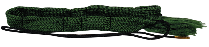 Flex Clean Kal. 12 GA, Laufreinigungsschnur mit je 3 Andruckkugeln und Schwammkammern, olivgrün